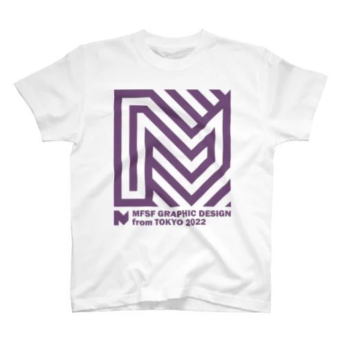 MFSF-LOGO-PURPLE スタンダードTシャツ