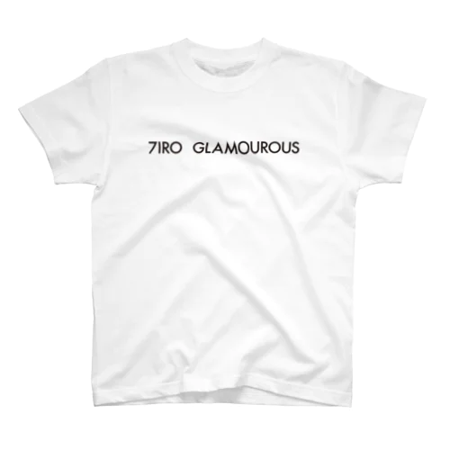 ※ノエルあり黒文字 7IRO GLAMOUROUSシンプルロゴ  티셔츠