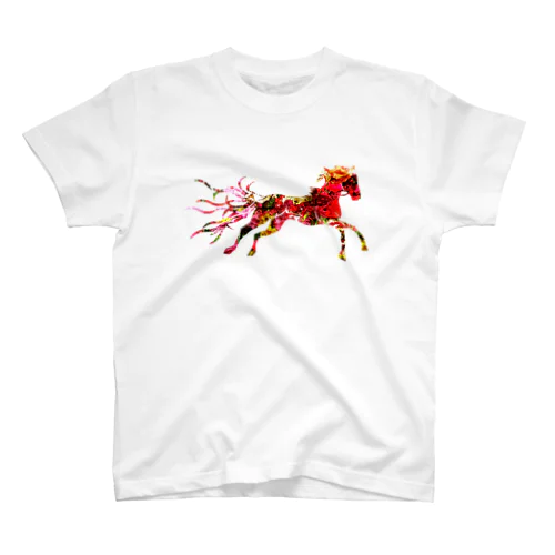 Red Horse [helocdesign] スタンダードTシャツ
