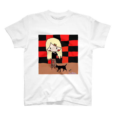 コタとゆゆ猫 スタンダードTシャツ