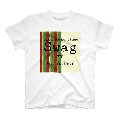 swagロゴ Tシャツ (Rio & Saori限定モデル) Regular Fit T-Shirt