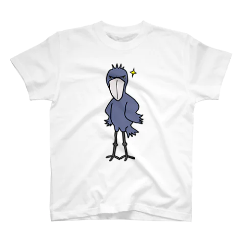 ドヤるハシビロコウくん Regular Fit T-Shirt