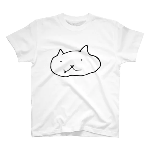 ヒゲなしつるにゃん Regular Fit T-Shirt