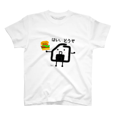 おにぎりちゃんとバーガーさん Regular Fit T-Shirt