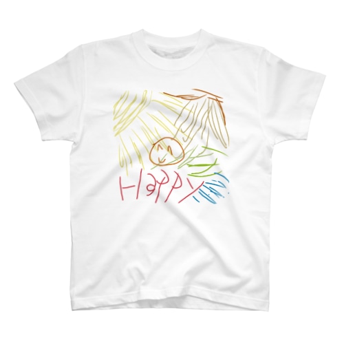 溢れ出るハッピー！！ Regular Fit T-Shirt