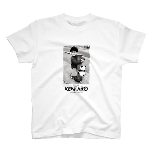 KENTARO君 パンダTシャツ Regular Fit T-Shirt