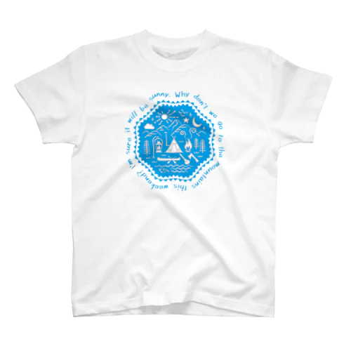 camp site（sky） スタンダードTシャツ