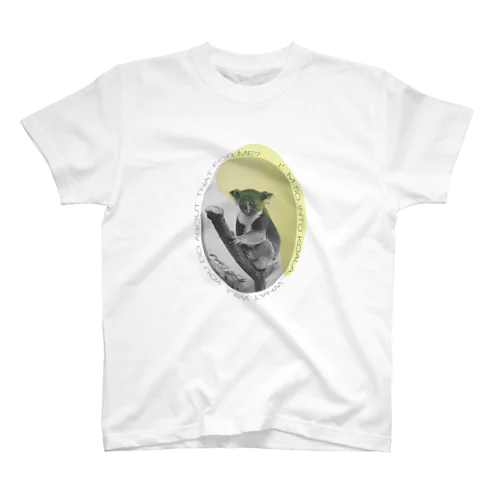 コアラさんのたまご（ライムイエロー） Regular Fit T-Shirt