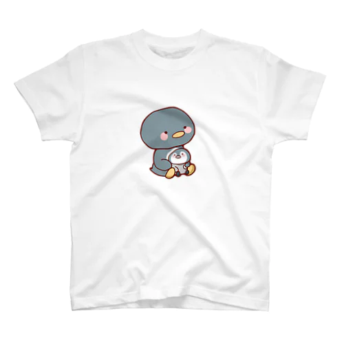 親子なかよしペンギン スタンダードTシャツ