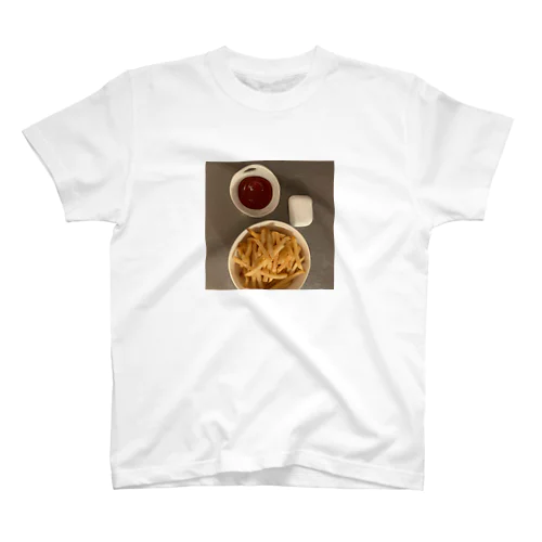 夜中に食べたポテトとAirPods pro☆ スタンダードTシャツ