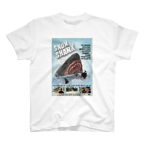 『スノーシャーク 悪魔のフカヒレ』英語版ジャケット Regular Fit T-Shirt