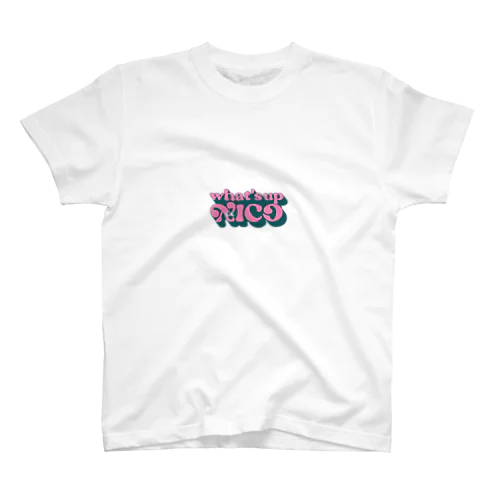 what's up nico. Pink Ver. スタンダードTシャツ