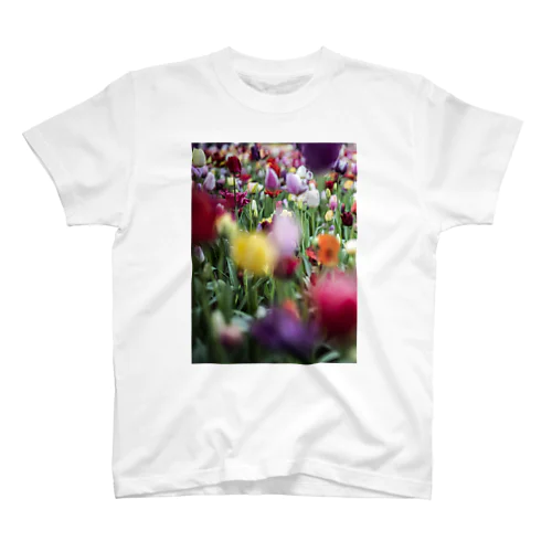 チューリップ-02 Regular Fit T-Shirt