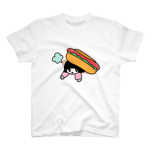 ホットドッグにつぶされた！ Regular Fit T-Shirt