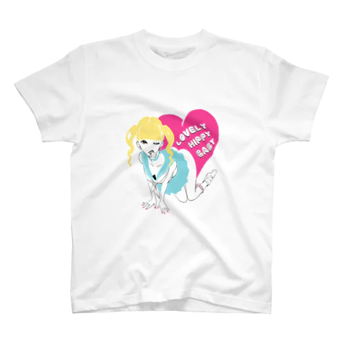 LOVELY HIPPY BABY 2 スタンダードTシャツ