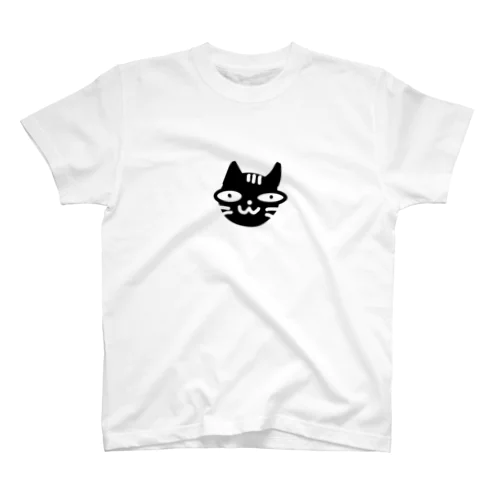 目つきの悪い黒猫 スタンダードTシャツ