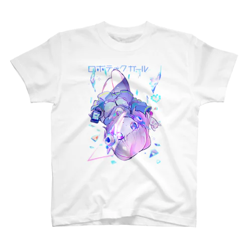 Roboticgirl+. Regular Fit T-Shirt