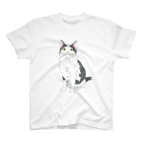 猫のくるり Regular Fit T-Shirt