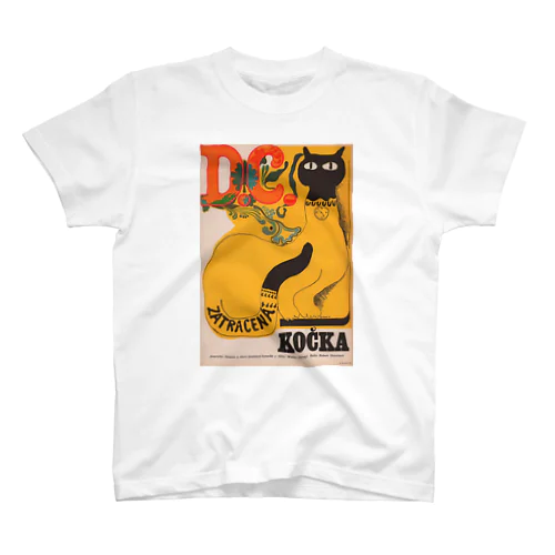 チェコ・KOCKA（=チェコ語で猫） スタンダードTシャツ