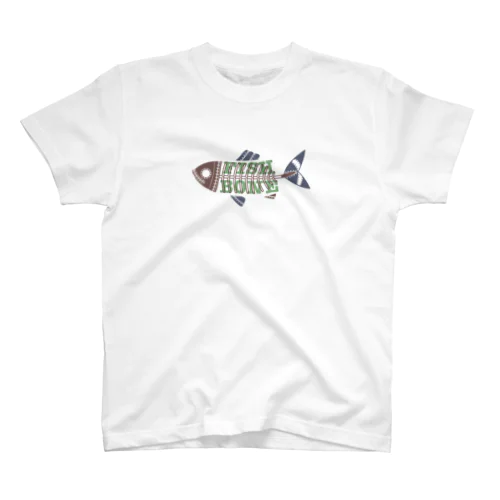 魚の骨 Regular Fit T-Shirt