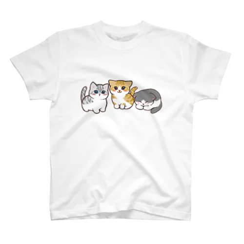 のんびりにゃんず スタンダードTシャツ