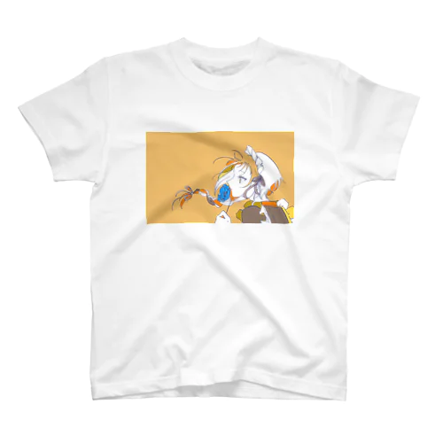 メイドと秋　橙色 Regular Fit T-Shirt
