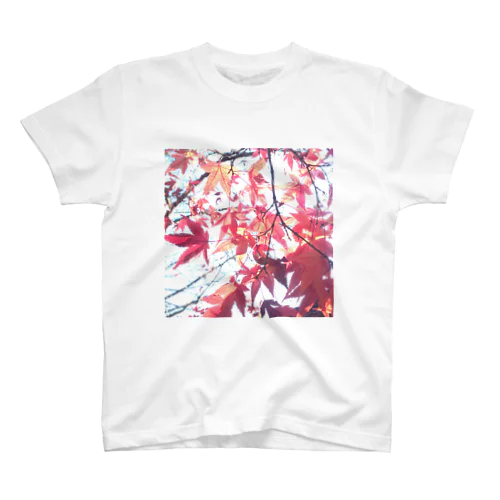 紅葉してる楓 Regular Fit T-Shirt