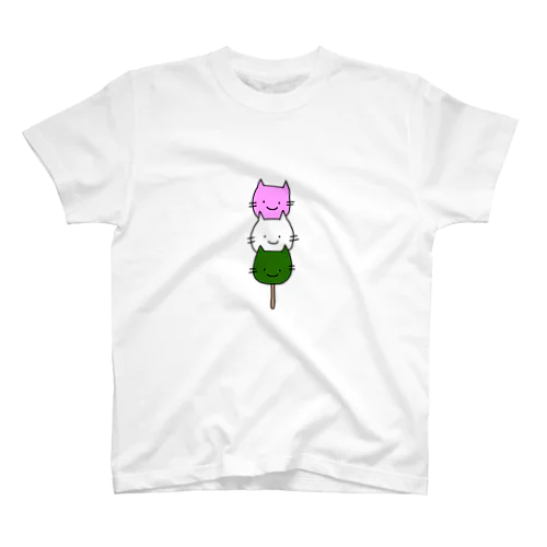 さんしょくねこだんご Regular Fit T-Shirt