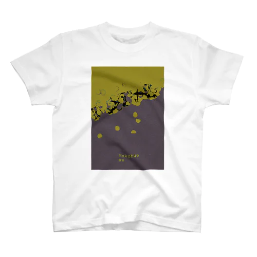 源氏物語　36帖「横笛」 スタンダードTシャツ