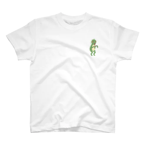 ワンポイントほっこりチュパカブラさん Regular Fit T-Shirt