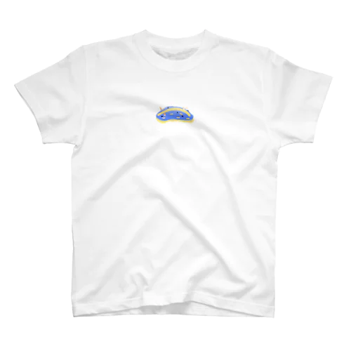 青ウミウシ　（文字無しver） Regular Fit T-Shirt
