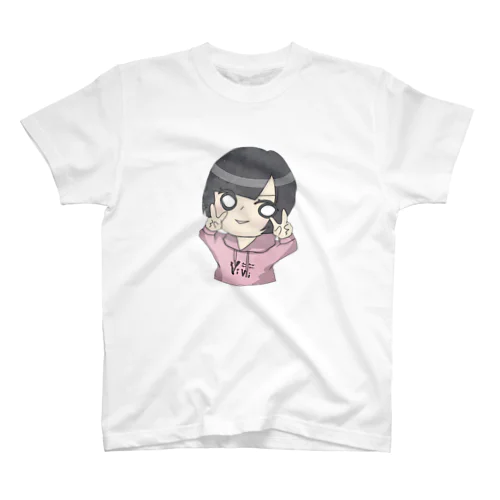 おじピースビビ スタンダードTシャツ