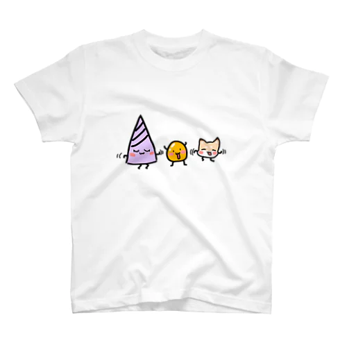 なかよし₍₍(ง˘ω˘)ว⁾⁾ﾁｬｶﾎﾟｺ Regular Fit T-Shirt