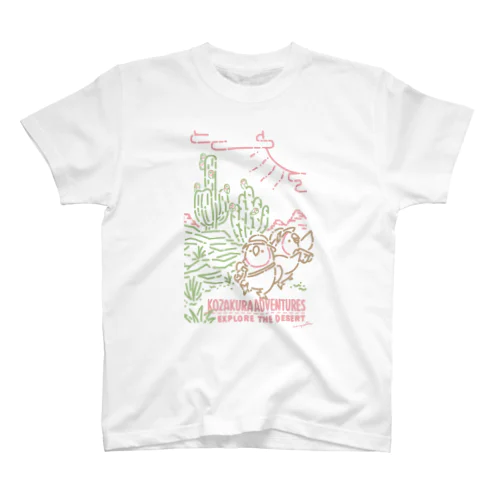 KOZAKURA ADVENTURES (pink) スタンダードTシャツ