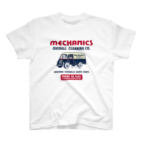 MECHANICS OVERALL CLEANING CO Regular Fit T-Shirt