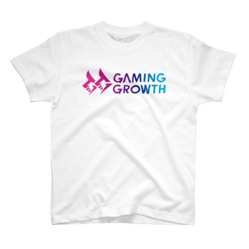 Gaming Growth 半袖Tシャツ（ロゴカラーver） Regular Fit T-Shirt