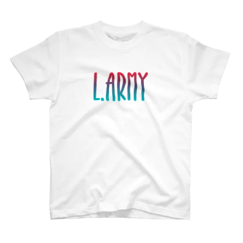 L.ARMY_gradation Regular Fit T-Shirt