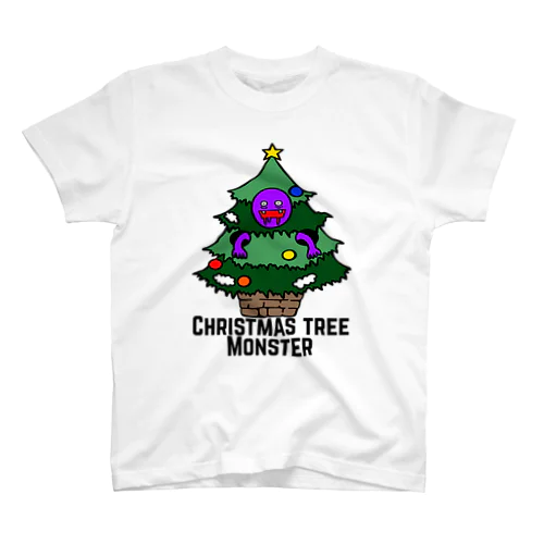 Christmas tree MONSTER  スタンダードTシャツ