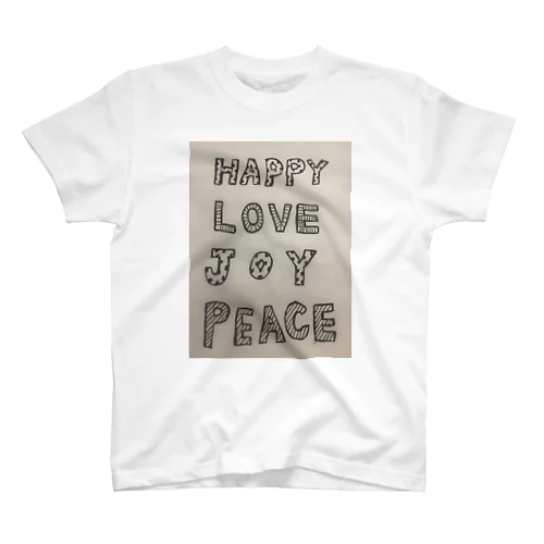 Love and peace  Regular Fit T-Shirt