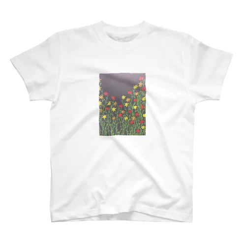 月夜の花 Regular Fit T-Shirt