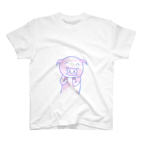 ハニカミぴっぐ スタンダードTシャツ