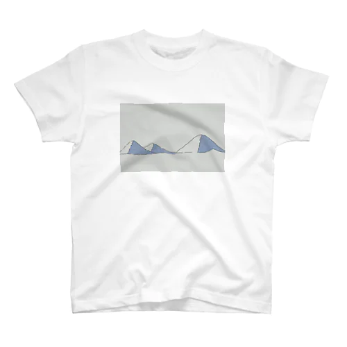 山の絵2 Regular Fit T-Shirt