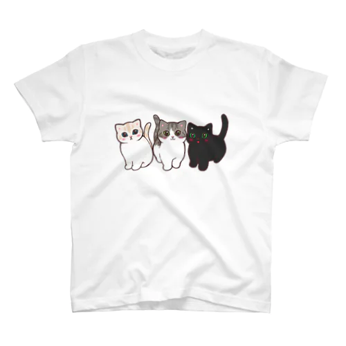 たま農園の猫たち スタンダードTシャツ