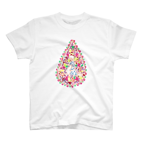 ガラス瓶の中の女の子 Regular Fit T-Shirt