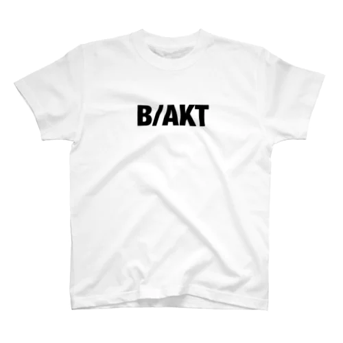 B/AKT　黒文字 スタンダードTシャツ