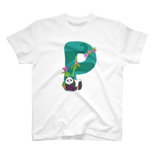 PはPandaのP Regular Fit T-Shirt