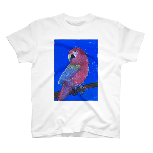 ベニコンゴウインコ スタンダードTシャツ