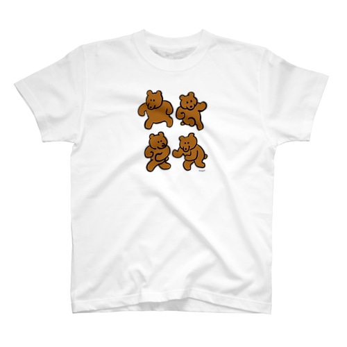 クマたち Regular Fit T-Shirt