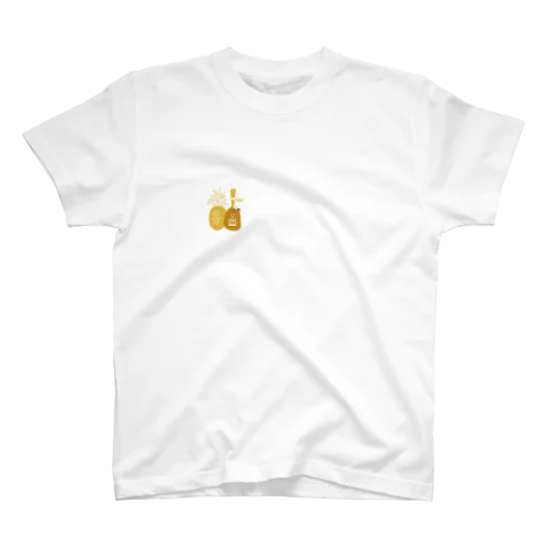 PainウクレレちゃんTシャツ_イエロー Regular Fit T-Shirt