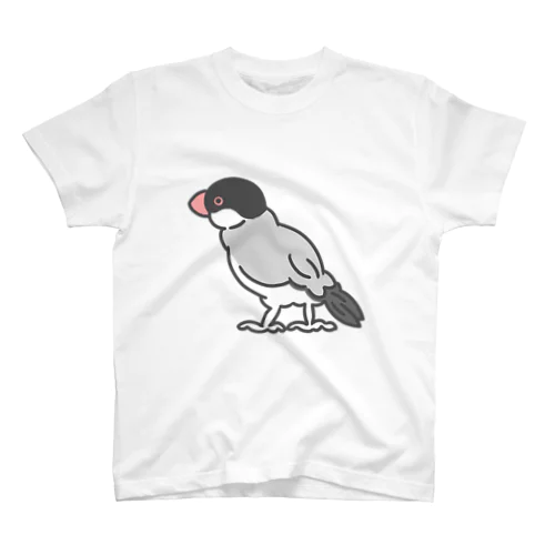 文鳥のすずあおくん スタンダードTシャツ